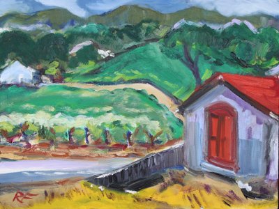 La porte rouge, Sonoma - Richard Fox