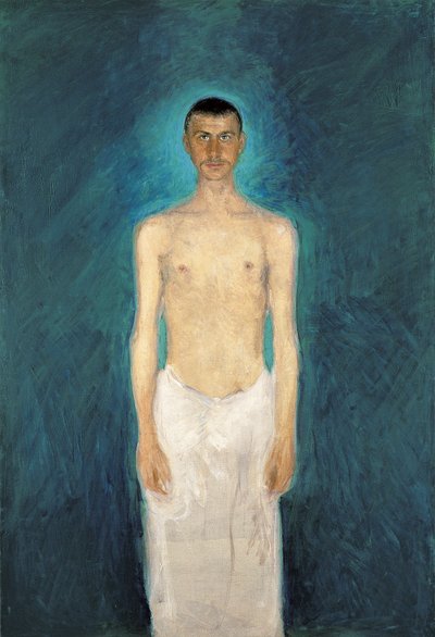 Autoportrait à moitié nu - Richard Gerstl