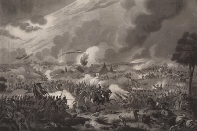 La bataille de Waterloo, 18 juin 1815, 1817 - Richard Gibson Reeve
