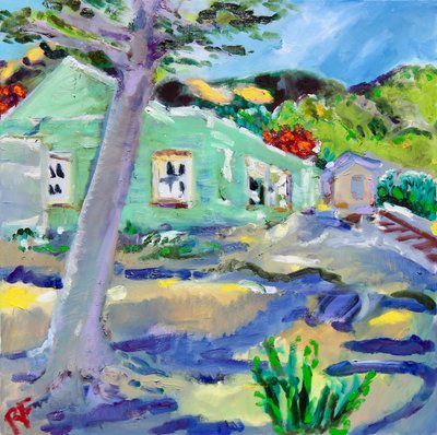 Le dépôt abandonné, Rutherford, Napa, 2022 - Richard H. Fox