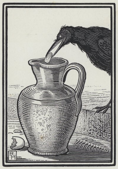 Le corbeau et la cruche - Richard Heighway