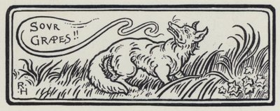 Le Renard et les Raisins - Richard Heighway