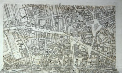 Plan de la ville de Londres, publié 1813 - Richard Horwood