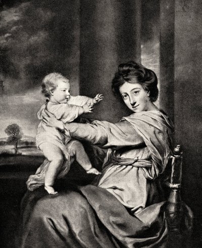 Caroline, duchesse de Marlborough et sa fille, XXe siècle - Richard Houston
