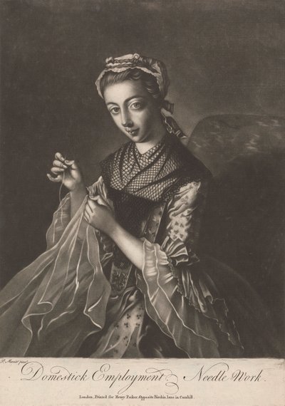 Travail domestique : Couture - Richard Houston