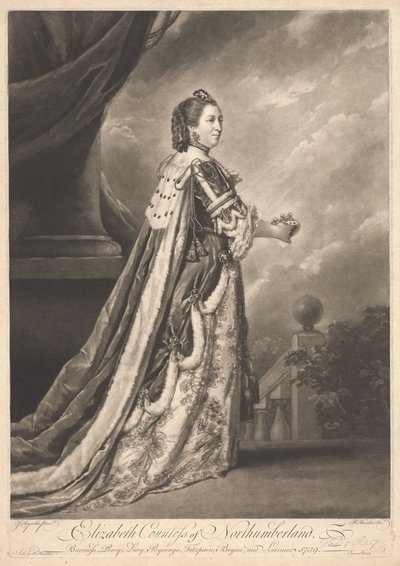 Elizabeth, comtesse de Northumberland - Richard Houston