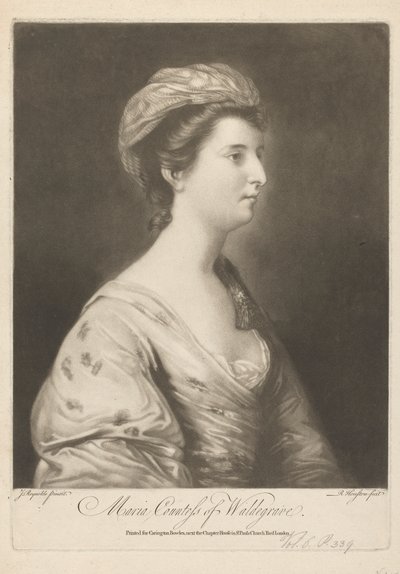 Maria, Comtesse Waldegrave - Richard Houston