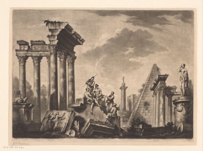 Ruines à Rome - Richard Houston