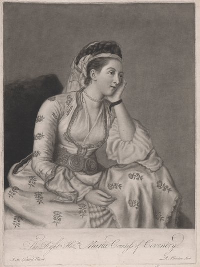 La très honorable Maria Comtesse de Coventry - Richard Houston