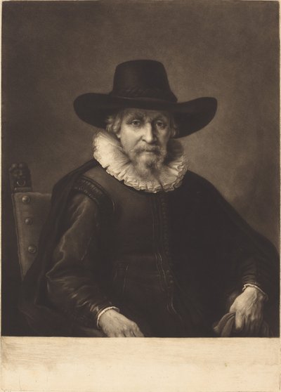 Le Bourgmestre - Richard Houston after Rembrandt van Rijn