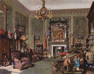 Buckingham Palace : La chambre chinoise Chippendale de la reine Mary - Richard Jack