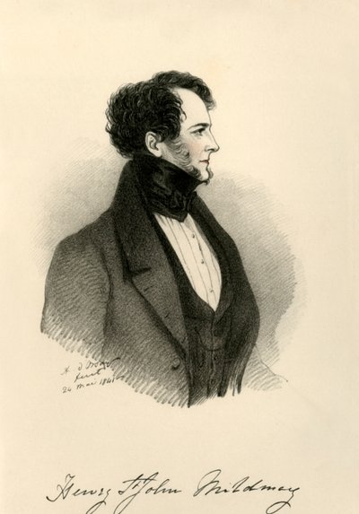 Sir Henry St. John Mildmay, 1841 - Richard James Lane