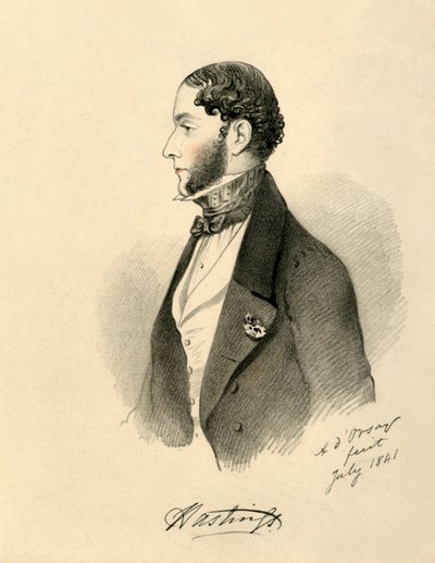 Le marquis de Hastings, 1841 - Richard James Lane