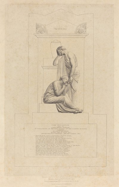 Monument à John Hudleston - Richard James Lane after John Flaxman