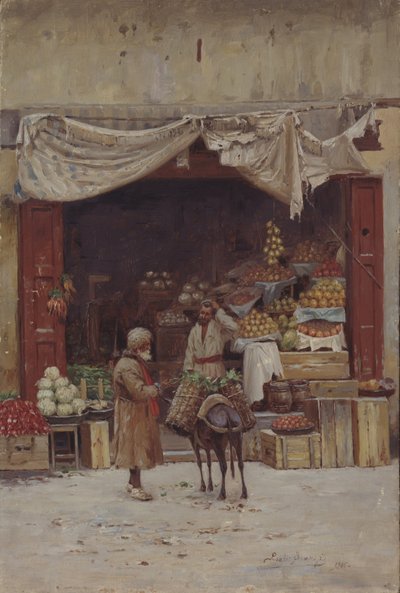 Magasin de fruits - Richard Karl Sommer