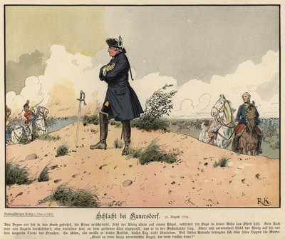 Bataille de Kunersdorf - Richard Knoetel