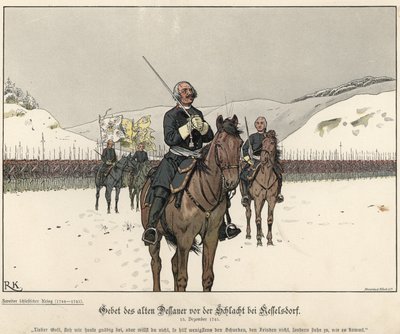 Prière du prince Léopold d