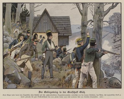 Guerre de guérilla dans le pays montagneux de Glatz - Richard Knotel
