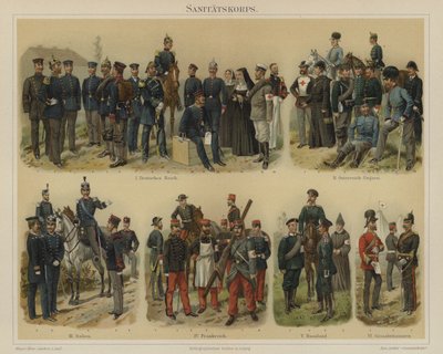 Corps médical des armées européennes - Richard Knotel
