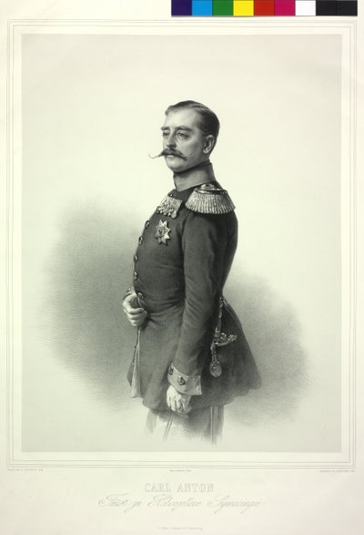 Carl Anton Prince de la Maison de Hohenzollern-Sigmaringen - Richard Lauchert