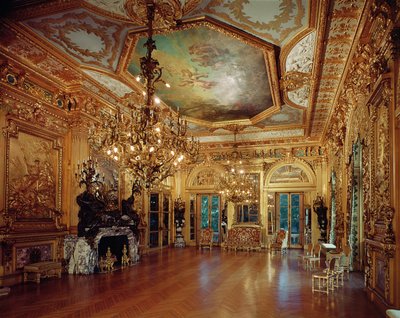 Intérieur de salle de musique - Richard Morris Hunt
