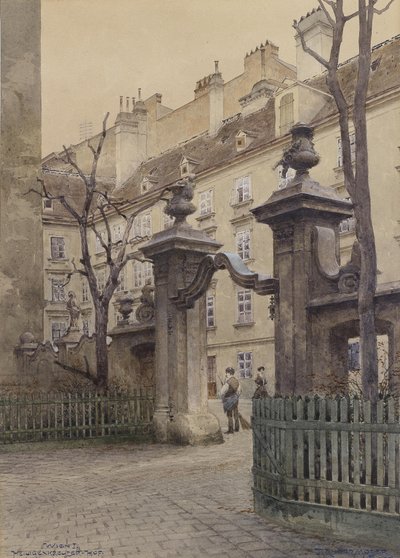 Le Hof de Heiligenkreuz à Vienne - Richard Moser