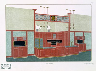 Pl 87 Architecture Moderne I, 19ème ou 20ème siècle - Richard Muller