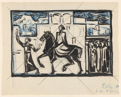 Triomphe de Mardochée - Richard Nicolaüs Roland Holst (possibly)