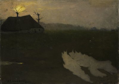 Paysage au clair de lune - Richard Nicolaüs Roland Holst