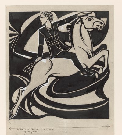 Homme à cheval - Richard Nicolaüs Roland Holst