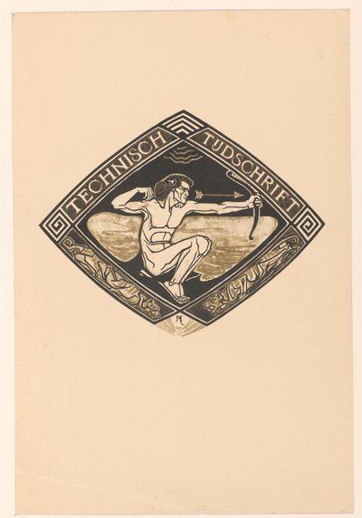 Couverture pour : Technisch Tijdschrift, 1914 - Richard Nicolaüs Roland Holst