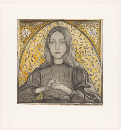 Portrait de Harpje, 15 ans - Richard Nicolaüs Roland Holst