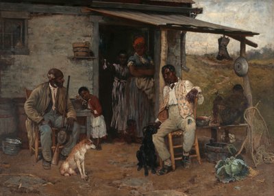 Échange de chiens, 1881 - Richard Norris Brooke