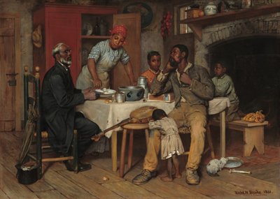 Une visite pastorale - Richard Norris Brooke