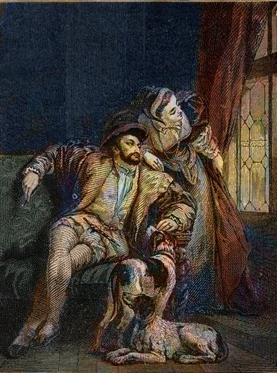 François Ier et Marguerite de Navarre - François Ier roi de France avec sa sœur Marguerite d