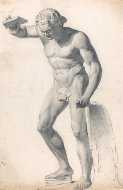 Un faune avec des pipes - Richard Parkes Bonington