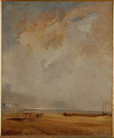 Côte en Normandie - Richard Parkes Bonington
