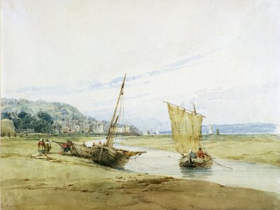 Près de Honfleur, vers 1822 - Richard Parkes Bonington
