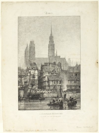 Cathédrale Notre-Dame de Rouen - Richard Parkes Bonington