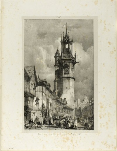 Tour du Gros Horloge - Richard Parkes Bonington
