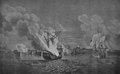 Affaire de découpage à Louisbourg, c1760 - Richard Paton