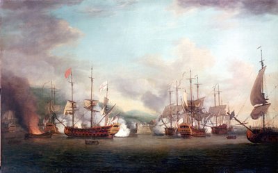 La capture de Port Louis (Haïti), le 8 mars - Richard Paton