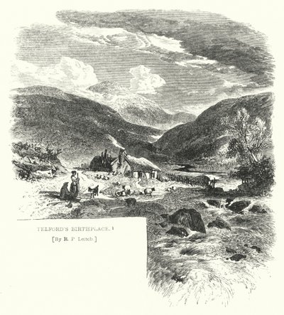 Lieu de naissance de Telford - Richard Principal (after) Leitch