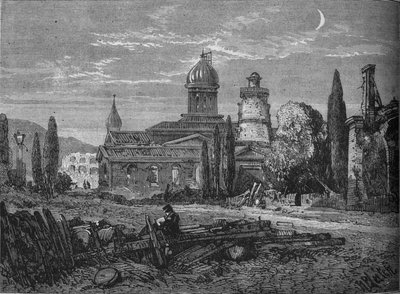Une rue à Sébastopol après le siège, vers 1880 - Richard Principal Leitch
