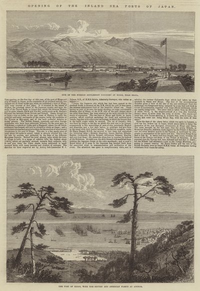 Ouverture des ports intérieurs du Japon - Richard Principal Leitch
