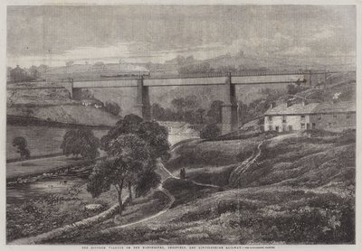 Le Viaduc de Mottram sur le chemin de fer de Manchester, Sheffield et Lincolnshire - Richard Principal Leitch