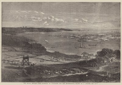 La Revue Navale, la Flottille de Canons au large de Motherbank - Richard Principal Leitch