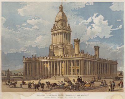 La nouvelle mairie, Leeds, inaugurée par Sa Majesté - Richard Principal Leitch