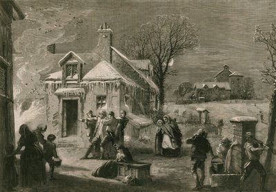 La maison en feu la veille de Noël - Richard Principal Leitch