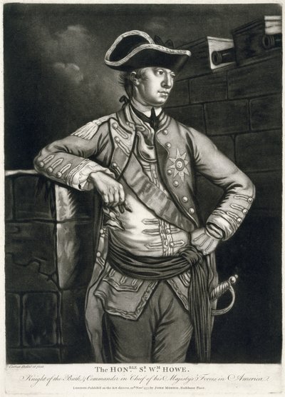 Le Honorable Sr. Wm. Howe, Chevalier du Bain, et Commandant en Chef des Forces de Sa Majesté en Amérique - Richard Purcell